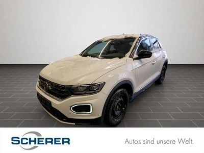Gebraucht VW T-Roc Style 150 PS (110 kW) 2022 Pure white schwarz (metallic) SUV