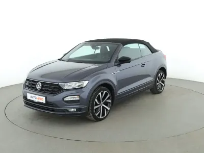 Gebraucht VW T-Roc Cabriolet R-line 150 PS (110 kW) 2021 Grau Cabrio