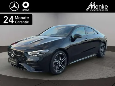 Gebraucht Mercedes CLA200 AMG 150 PS (110 kW) 2025 Unilack nachtschwarz Coupé
