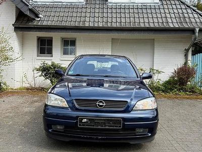 Gebraucht Opel Astra 75 PS (55 kW) 2001 Blau Kombi