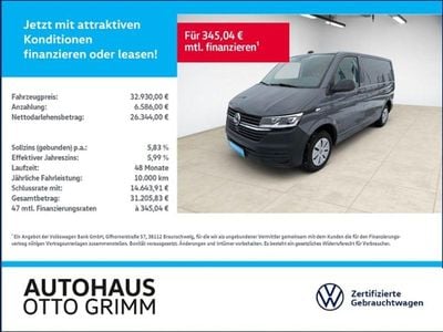 Usata VW T6.1 110 CV (80 kW) 2022 Grigio Furgone
