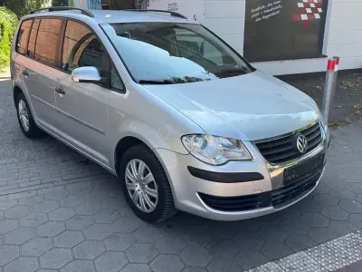 Gebraucht VW Touran Conceptline 105 PS (77 kW) 2008 Silber Van / Kleinbus