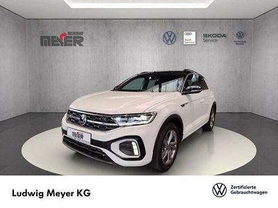 Gebraucht VW T-Roc R-line 150 PS (110 kW) 2024 Pure white (weiß) SUV
