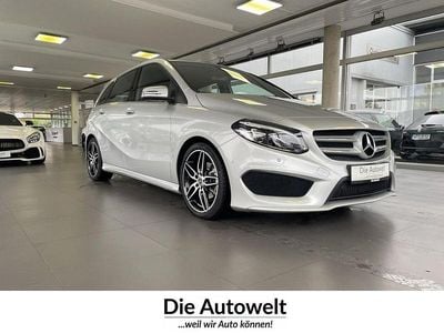 Gebraucht Mercedes B180 AMG line 122 PS (89 kW) 2018 Polarsilber Van / Kleinbus