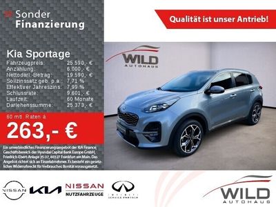 gebraucht Kia Sportage 1.6 T-GDI GT Line 4WD 360° Navi Klima SHZ