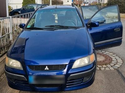 Gebraucht Mitsubishi Space Star 98 PS (72 kW) 2004 Blau Van / Kleinbus