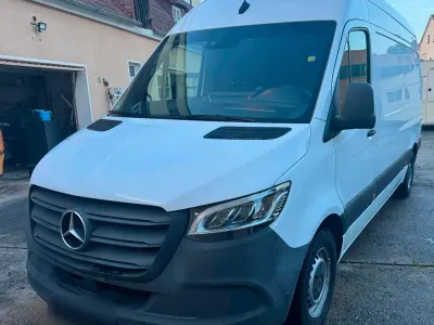 Gebraucht Mercedes Sprinter 163 PS (119 kW) 2018 Weiß Van