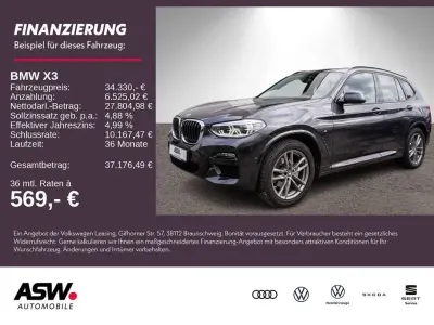 Usata BMW X3 M Sport 184 CV (135 kW) 2021 Grigio SUV