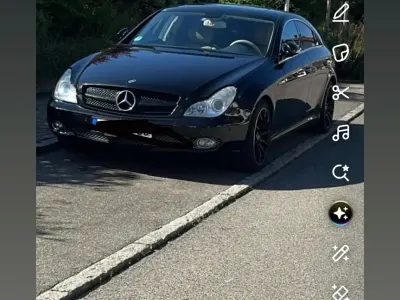 Używany Mercedes CLS350 272 KM (200 kW) 2006 Czarny Coupe