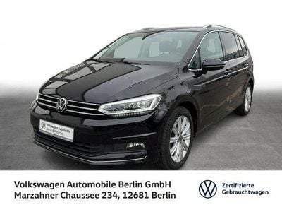 Schwarz Gebraucht 2021 VW Touran Highline Van / Kleinbus | 29.930 € (Fairer Preis)