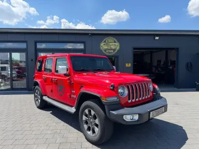 Gebraucht Jeep Wrangler Unlimited Sahara 200 PS (147 kW) 2019 Rot SUV