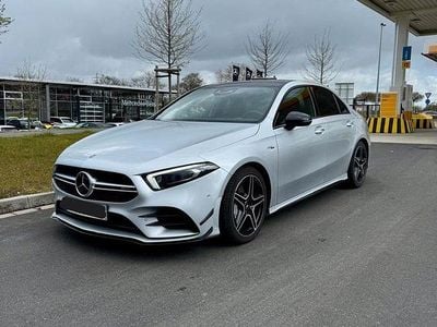 Używany Mercedes A35 AMG AMG 306 KM (225 kW) 2020 Srebrny Sedan/Limuzyna