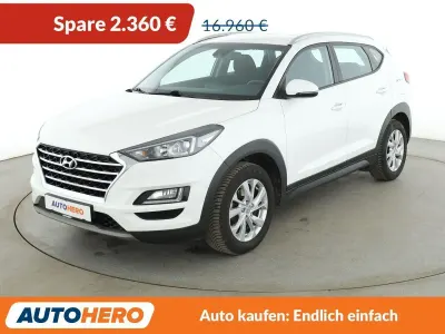 Gebraucht Hyundai Tucson Trend 177 PS (130 kW) 2018 Weiß SUV