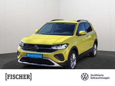 Grape yellow (gelb) Gebraucht 2024 VW T-Cross Life SUV | 19.922 € (Superpreis)