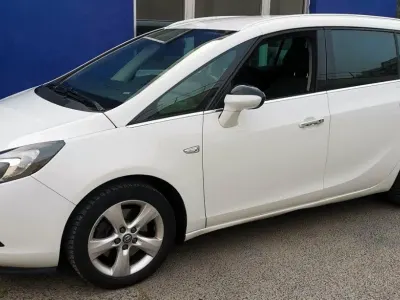 Gebraucht Opel Zafira Tourer 165 PS (121 kW) 2013 Weiß Van / Kleinbus
