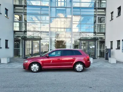 Gebraucht Audi A3 Sportback S-Line 105 PS (77 kW) 2007 Rot Kleinwagen
