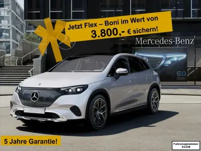 Używany Mercedes EQE350 SUV Electric Art 214 kW (292 KM) 2024 Srebrny SUV