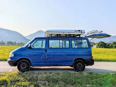 Używany VW T4 102 KM (75 kW) 2001 Niebieski Van