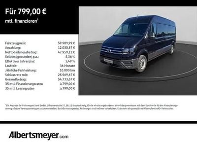 Neu VW Crafter 103 PS (75 kW) 2026 Schwarz Van