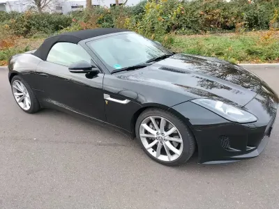 Używany Jaguar F-Type 340 KM (250 kW) 2013 Czarny Kabriolet