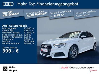 gebraucht Audi A3 Sportback sport 2.0 TFSI quattro S tronic