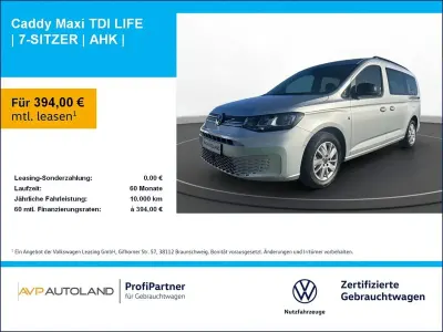 Brugt VW Caddy Maxi Life 122 HK (89 kW) 2025 Sølv MPV