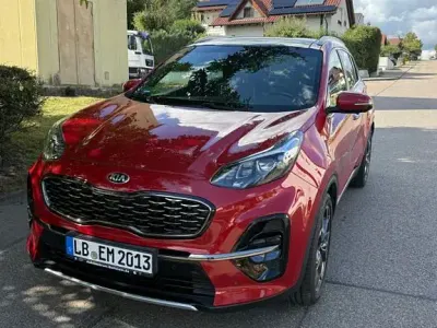 Gebraucht Kia Sportage GT-Line 177 PS (130 kW) 2018 Rot SUV