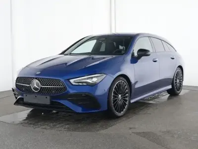 Gebraucht Mercedes CLA200 Shooting Brake AMG line 163 PS (119 kW) 2025 Lack spektralblau Kombi