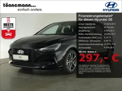 Second-hand Hyundai i30 Advantage 140 CP (102 kW) 2025 Negru Berlinǎ
