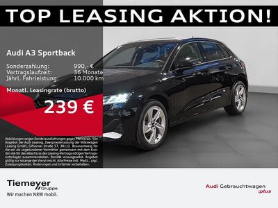 Gebraucht Audi A3 Advanced 116 PS (85 kW) 2025 Schwarz Limousine