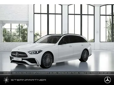 Neu Mercedes C200 AMG 204 PS (150 kW) 2026 Weiß Kombi