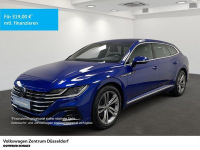 Second-hand VW Arteon R-line 150 CP (110 kW) 2023 Albastru Break