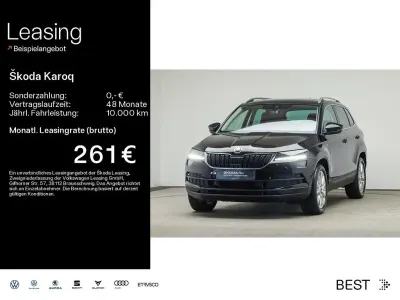 Gebraucht Skoda Karoq Ambition 150 PS (110 kW) 2022 1z schwarzmagic perleffekt (metallic) SUV