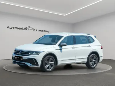 Gebraucht VW Tiguan Allspace R-line 200 PS (147 kW) 2023 Weiß SUV