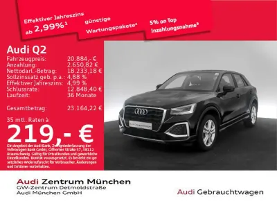 Używany Audi Q2 Advanced 110 KM (80 kW) 2023 Czarny SUV