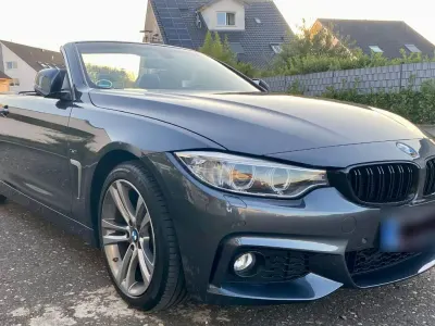 Gebraucht BMW 420 Cabriolet Sport Line 184 PS (135 kW) 2015 Grau Cabrio