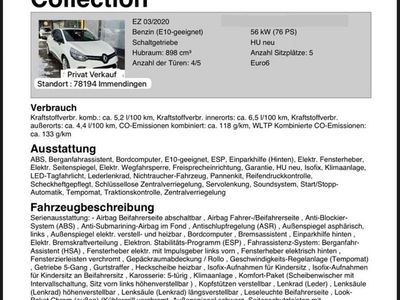 Gebraucht Renault Clio V Collection 76 PS (55 kW) 2020 Weiß Kleinwagen