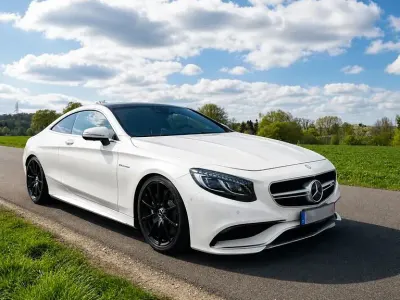 Brugt Mercedes S63 AMG AMG 585 HK (430 kW) 2015 Sort Coupe