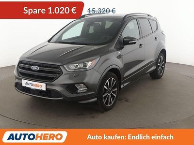 Grau Gebraucht 2017 Ford Kuga ST-Line SUV | 14.300 € (Etwas zu teuer)