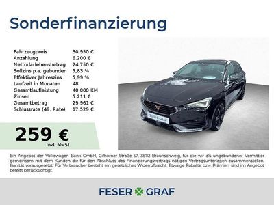 Mitternachtsschwarz Gebraucht 2022 Cupra Leon VZ Kombi | 30.950 € (Guter Preis)