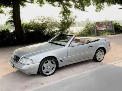 Gebraucht Mercedes SL500 320 PS (235 kW) 1997 Silber Cabrio