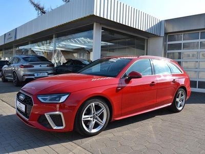 Tangorot metallic Gebraucht 2021 Audi A4 S-Line Kombi | 18.490 € (Superpreis)