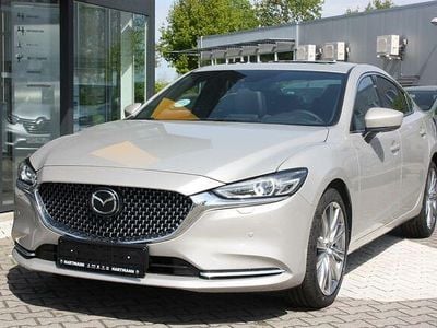 Gebraucht Mazda 6 Sports-Line 194 PS (142 kW) 2024 Platinum quartz (beige) Kombi