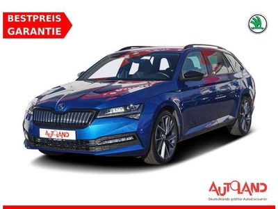 Gebraucht Skoda Superb 218 PS (160 kW) 2020 Race blau metallic (metallic) Kombi