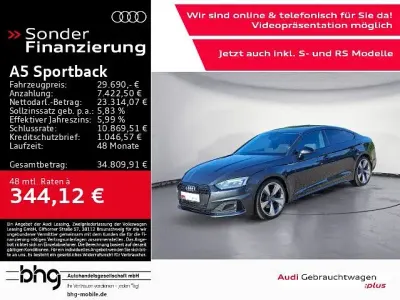 Gebraucht Audi A5 Sportback Advanced Plus 163 PS (119 kW) 2022 Grau Kleinwagen