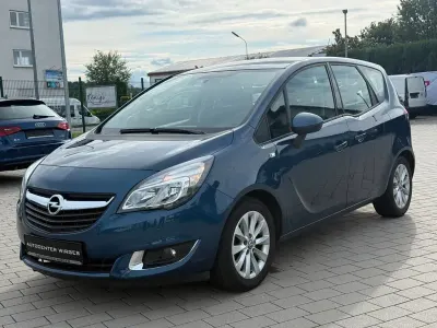 Gebraucht Opel Meriva Style 120 PS (88 kW) 2015 Blau Van / Kleinbus