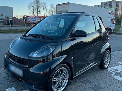 Gebraucht Smart ForTwo Cabrio Brabus Xclusive 98 PS (72 kW) 2008 Schwarz Cabrio