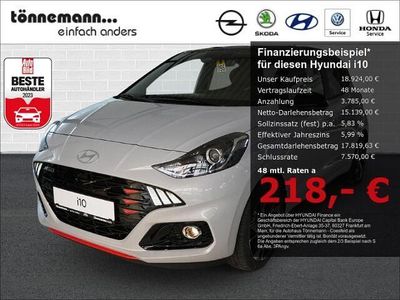 Gebraucht Hyundai i10 N Line 90 PS (66 kW) 2024 Grau Kleinwagen