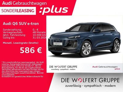 Blau Gebraucht 2025 Audi Q6 e-tron S-Line SUV | 65.010 € (Guter Preis)