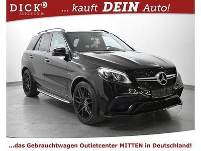 Gebraucht Mercedes GLE63 AMG AMG 585 PS (430 kW) 2016 Obsidianschwarz met. SUV